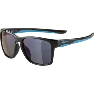 Alpina Flexxy Cool Kids I Glasses Kids, black/cyan/blue mirror