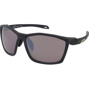 ALPINA Unisex - Volwassenen, TWIST FIVE Q-LITE Sportbril, black matt/black, One Size