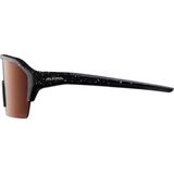 ALPINA Unisex - Volwassenen, RAM HR Q-LITE Sportbril, black blur matt/red, One Size