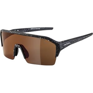 ALPINA Unisex - Volwassenen, RAM HR Q-LITE Sportbril, black blur matt/red, One Size