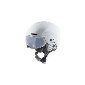 ALPINA Uniseks - volwassenen, ALTO Q-LITE skihelm, mat wit, 51-55 cm