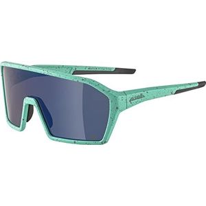 ALPINA Unisex - Volwassenen, RAM Q-LITE Sportbril, turquoise-blur matt, One Size