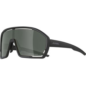 ALPINA Unisex - Volwassenen, BONFIRE Q-LITE Sportbril, black matt, One Size