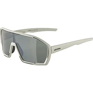 ALPINA Unisex - Volwassenen, BONFIRE Q-LITE Sportbril, cool-grey matt, One Size