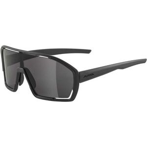 ALPINA Unisex - Volwassenen, BONFIRE Sportbril, all black matt, One Size