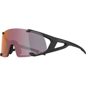 ALPINA Unisex - Volwassenen, HAWKEYE QV Sportbril, black matt, One Size