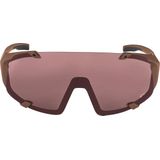 ALPINA Unisex - Volwassenen, HAWKEYE Q-LITE Sportbril, brick matt, One Size