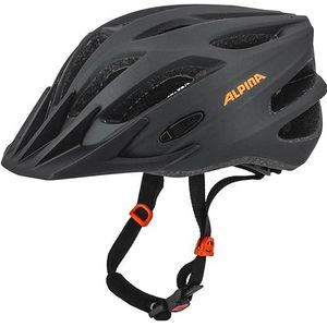Alpina Tour 2.0 helm, volwassenen, uniseks, charcoal-oranje mat (meerkleurig), 53-58