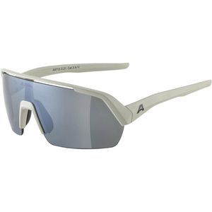 ALPINA Unisex - Volwassenen, TURBO HR Sportbril, cool-grey matt/black, One Size