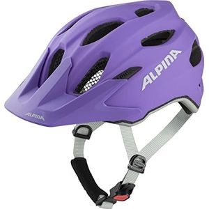 ALPINA Unisex - Kinderen, CARAPAX JR. FLASH Fietshelm, purple matt, 51-56 cm