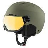 Skihelm Alpina Arber Visor Q Lite Olive Matt-54 - 58 cm