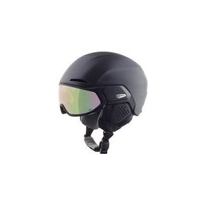 Skihelm Alpina Alto QV Black Matt (Cobalt Green)-51 - 55 cm