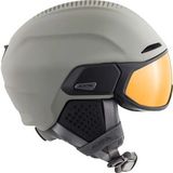 ALPINA Unisex - Volwassenen, ALTO Q-LITE Skihelm, moon-grey matt (gold mirror), 51-55 cm