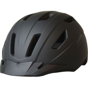 Speedpedelec helm | Alpina | Tajo (55-61 cm, Uniseks, led, Zwart)