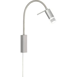 FISCHER & HONSEL LED wandlamp River, flexibele arm, glas