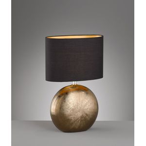 FISCHER & HONSEL Foro Tafellamp - Brons - Hoogte 53 cm