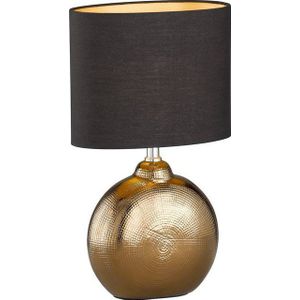 FISCHER & HONSEL Foro tafellamp, Bronz, hoogte 39 cm