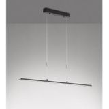 FISCHER & HONSEL Metz TW LED hanglamp, CCT, lengte 120 cm, zwart