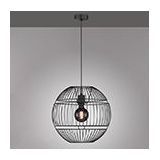 FISCHER & HONSEL Hanglamp Drops met metalen kap, 1-lamp