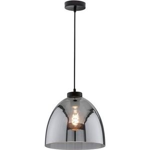 FISCHER & HONSEL Hanglamp Ren, 1-lamp met rookglas