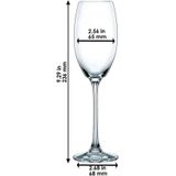 Champagnerglas Nachtmann Vivendi 272 ml (4-teilig)