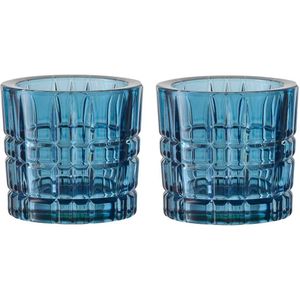 Teelichthalter Square Votives ø 7,1 x 6,6 cm Set van 2