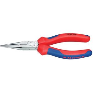 KNIPEX Platspitse tangen met zijsnijder, (radiotangen)