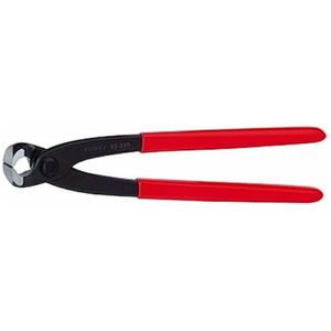 Knipex Moniertang (rabitz- en vlechtertang) zwart geatramenteerd, met kunststof bekleed 220 mm (zelfbedieningskaart/blister) 99 01 220 SB