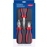 Knipex 00 20 11 Tangenset Werkplaats 3-delig