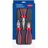 Knipex 00 20 11 Tangenset Werkplaats 3-delig