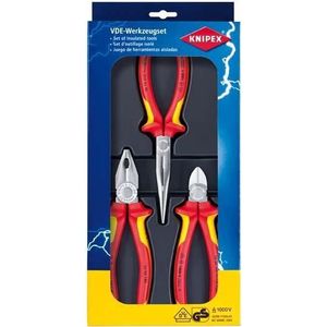 Knipex 00 20 12 3-delige Elektro Tangenset