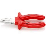 Knipex Kombitang verchroomd, dompelisolatie, VDE-getest 160 mm 03 07 160