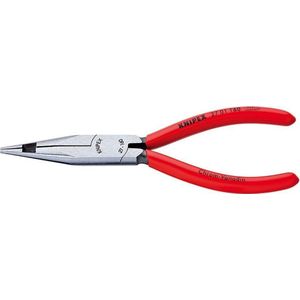 Knipex Platspitse tang met middensnijder (telefoontang) met kunststof bekleed 160 mm - 2701160