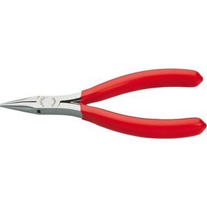 Elektronik-Greifzange Gesamt-L.115mm flachbreite Backen Form 2 Ku.-Überzug
