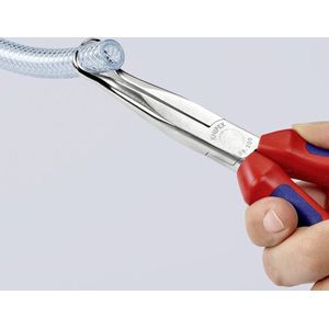 Knipex 38 95 200 Mechanicatang 45° Halfronde Bek 200mm