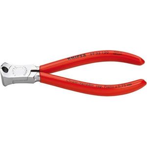 Knipex Voorsnijtang voor monteurs verchroomd, met kunststof bekleed 130 mm 69 03 130