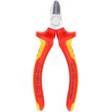 Knipex - Zijsnijtang - Verchroomd - Geïsoleerd - 125 mm - VDE-getest