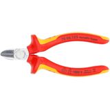Knipex - Zijsnijtang - Verchroomd - Geïsoleerd - 125 mm - VDE-getest