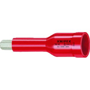 Knipex - Dop voor Ratel - 6 mm - VDE - Verchroomd