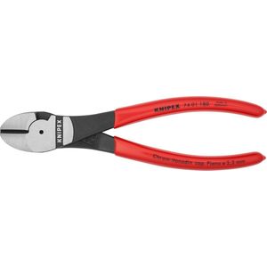 Knipex 74 01 180 Kracht-Zijsnijtang Gepolijst/kunststof 180mm