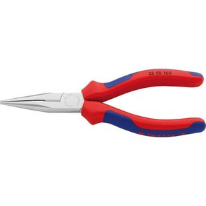 Knipex Radiotang recht + zijsnijder 160 mm | 25 05 160 - 2505160