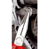 Knipex Platspitse tang met zijsnijder (radiotang) zwart geatramenteerd, met meer-componentengrepen 160 mm 25 02 160