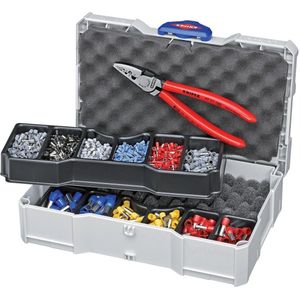 Knipex - 97 90 06 - Krimptang - Aderhuls Doos - Kunststof Kraag - TANOS MINI-systainer