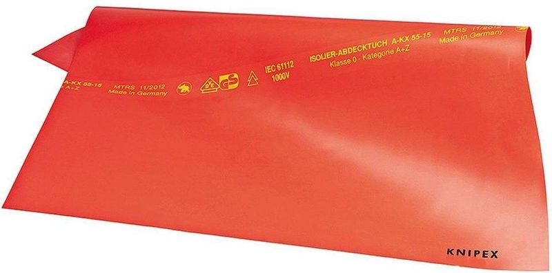 KNIPEX - Afdekdoek VDE - Rubber - 1000x1000mm