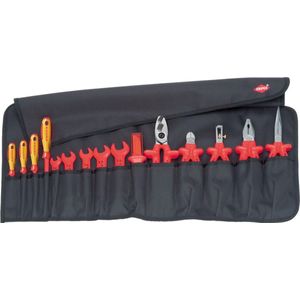 Knipex - Gereedschaproltas 15-delig VDE - Polyester - 98 99 13