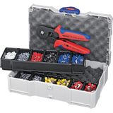 Knipex - Assortiment Adereindhulzen - 1251 Delig - Krimptang - In Systainer