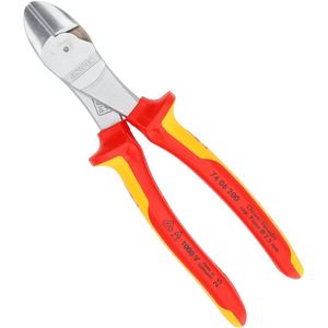 Draadstrippen Tang Knipex Ontmantelingstang 165 Mm VDE Getest - Verchroomd, Geïsoleerd Voor Draadstrippen & Demontage - 13 46 165 NYM Kabel Tang