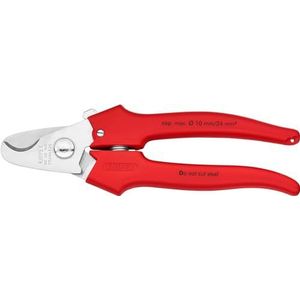 KNIPEX Kabelschaar 95 05 165 SB benen met kunststof omspoten met | kunststof bekleed | 165 mm (zelfbedie 95 05 165 SB
