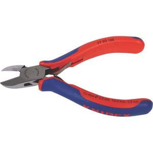 Knipex 77 02 130 Elektronica en fijnmechanica Zijkniptang Met facet 130 mm