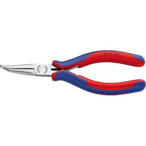 Knipex 35 82 145 Elektronica en Fijnmechanica Platte Rondbektang 45° Gebogen 145 Mm